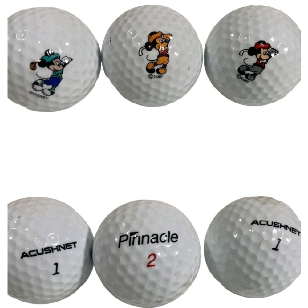 Golf Balls Disney Mickey Mouse  logo Balls